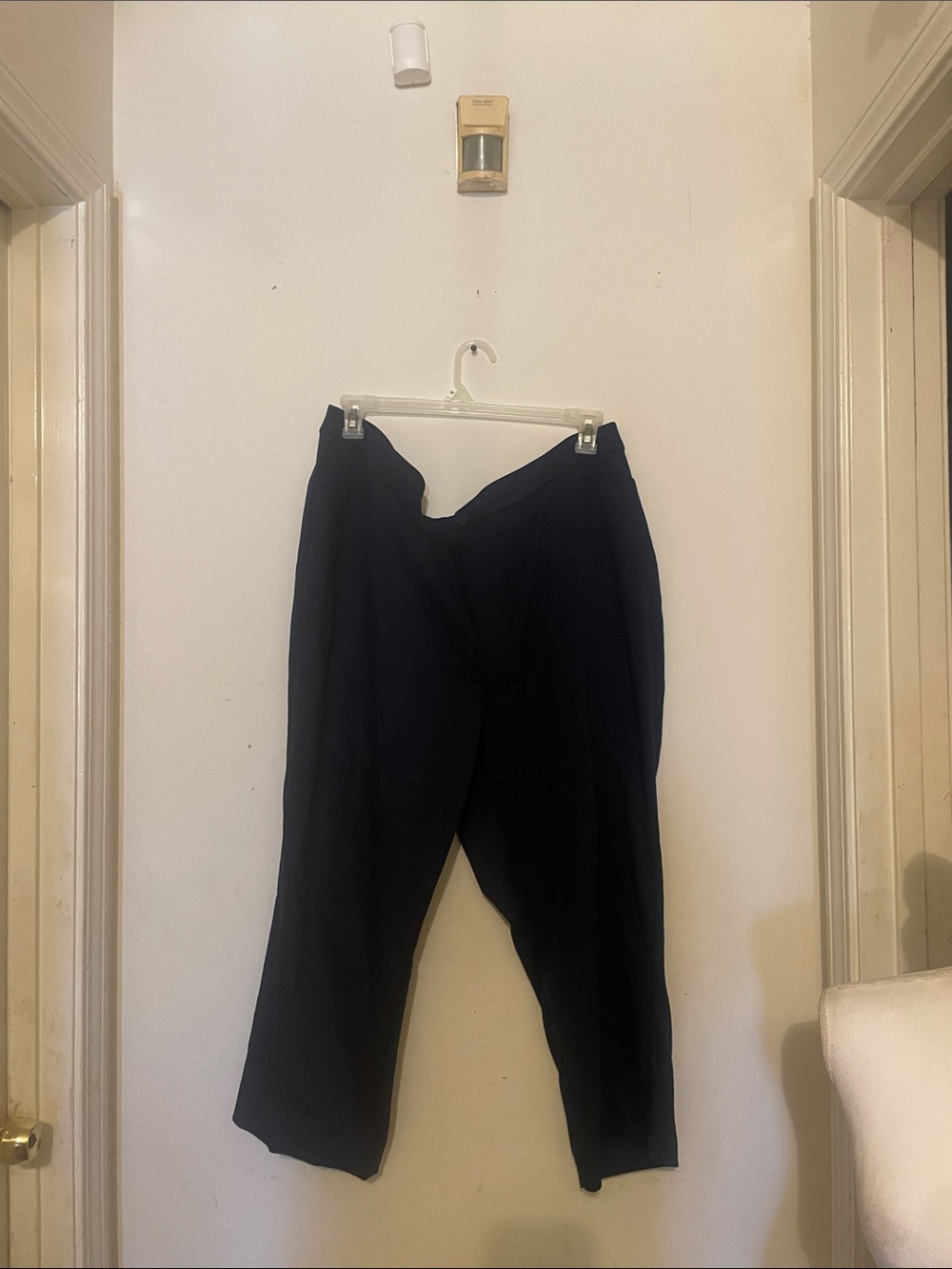 Catherines Men's Black Chinos